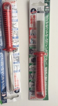 Напильник Samurai абразивный, ромбовидный для заточки пил и ножовок DFH-70 фото